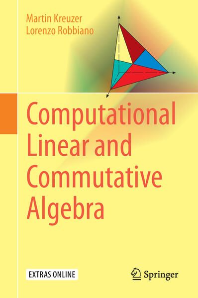 Produktbild: Computational Linear and Commutative Algebra