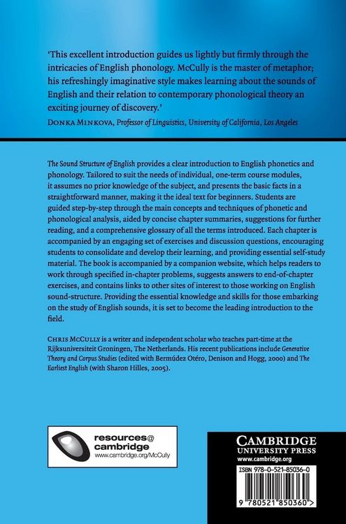 Produktbild: The Sound Structure of English