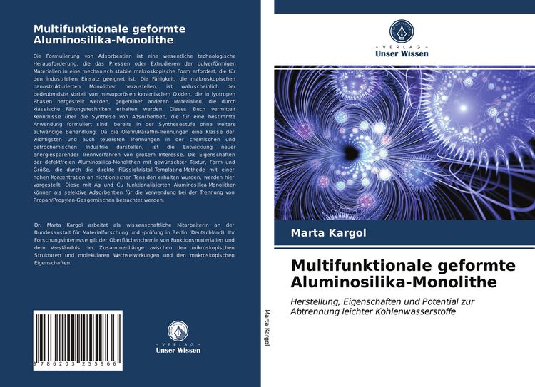 Produktbild: Multifunktionale geformte Aluminosilika-Monolithe