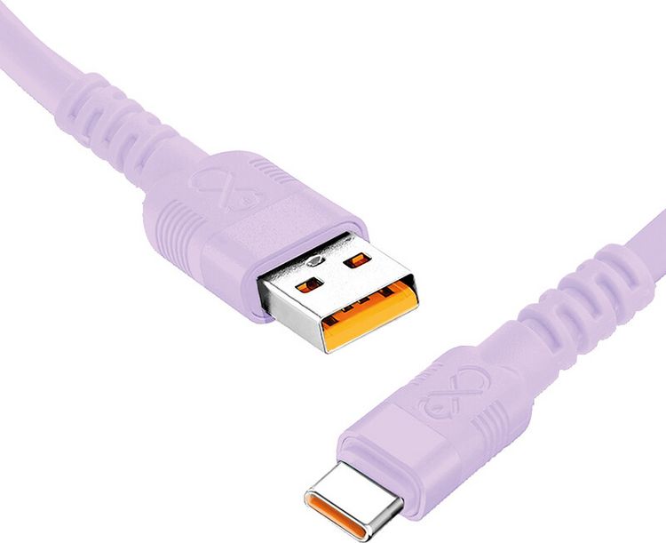 Produktbild: Kabel eXc WHIPPY USBA-C lila