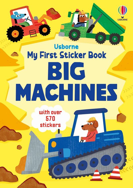 Produktbild: My First Sticker Book Big Machines