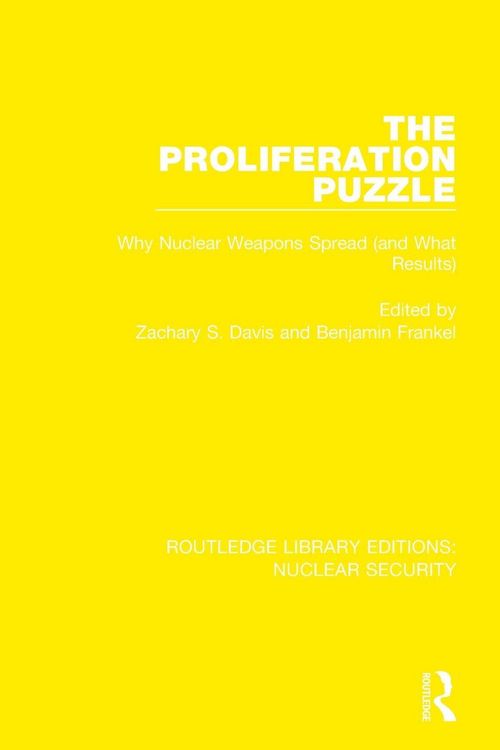 Produktbild: The Proliferation Puzzle