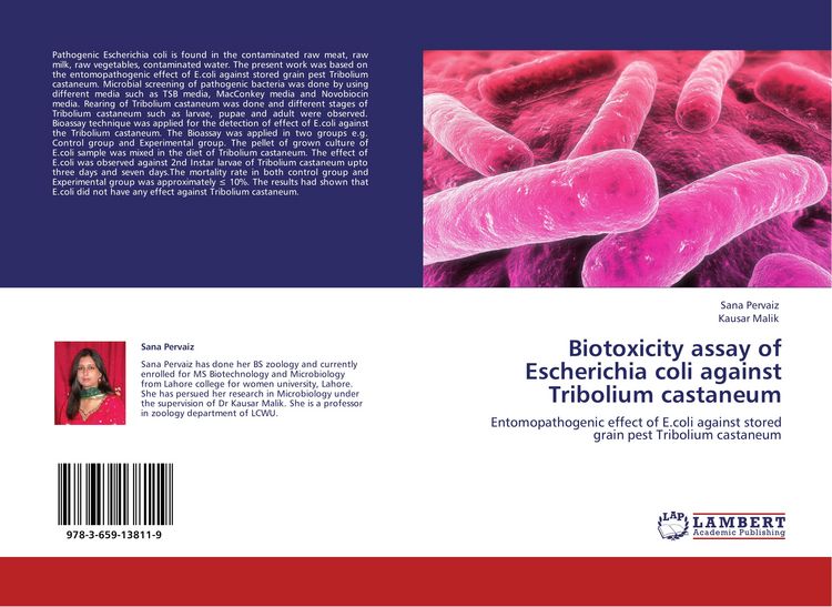 Produktbild: Biotoxicity assay of Escherichia coli against Tribolium castaneum