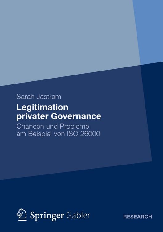 Produktbild: Legitimation privater Governance
