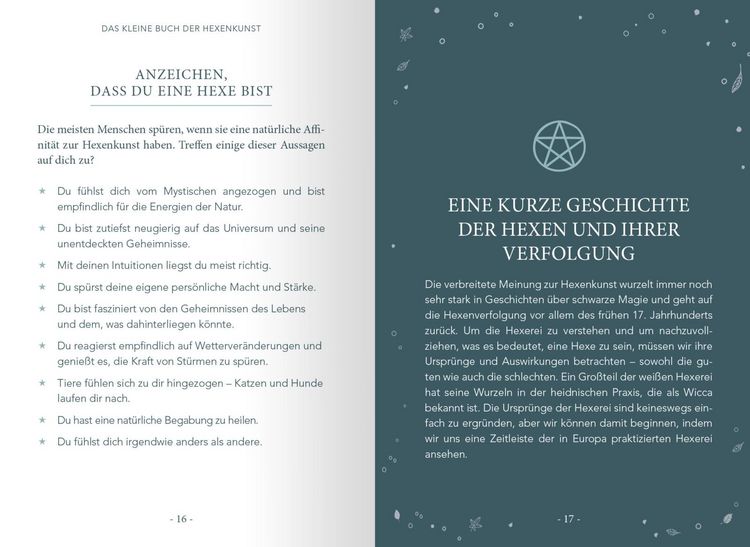 Produktbild: Das kleine Buch der Hexenkunst