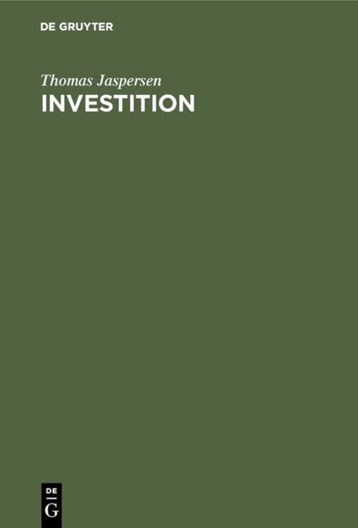 Produktbild: Investition