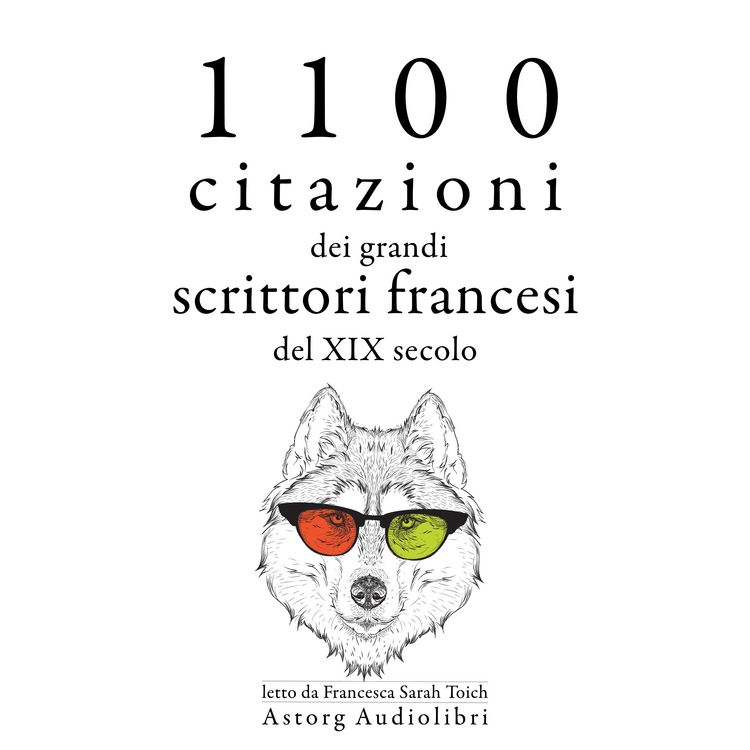 Produktbild: 1100 citazioni dei grandi scrittori francesi del XIX secolo
