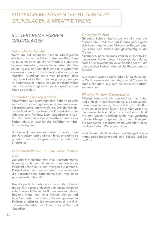 Produktbild: Buttercreme