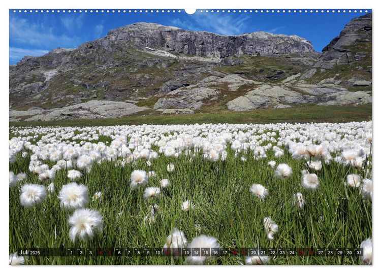 Produktbild: Norwegen 2026 - Berge, Fjorde, Moore (hochwertiger Premium Wandkalender 2026 DIN A2 quer), Kunstdruck in Hochglanz