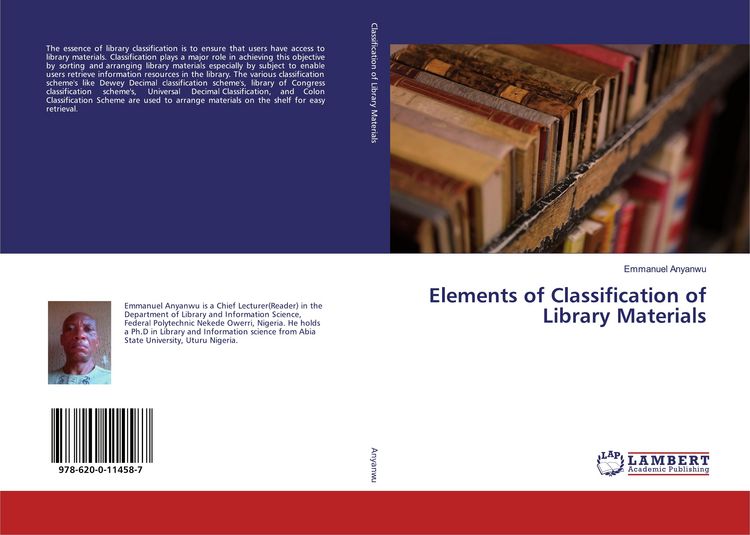 Produktbild: Elements of Classification of Library Materials