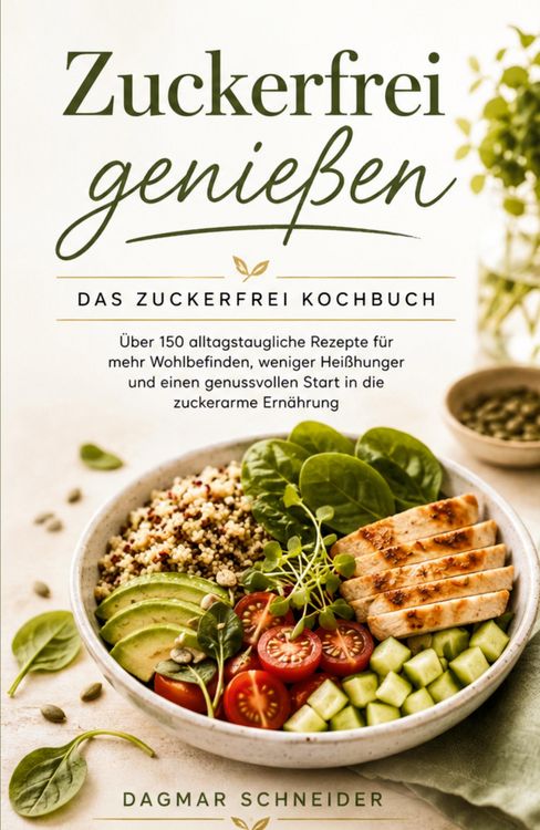 Produktbild: Zuckerfrei genie&szlig;en - Das Zuckerfrei Kochbuch