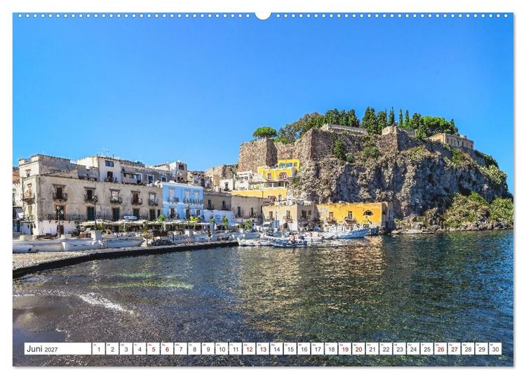 Produktbild: Italien - Inselparadiese von Capri bis Alicudi (Wandkalender 2027 DIN A2 quer), CALVENDO Monatskalender
