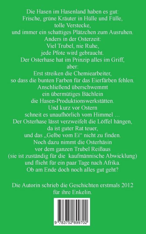 Produktbild: Wie der Osterhase das Gr&uuml;n der Hoffnung findet