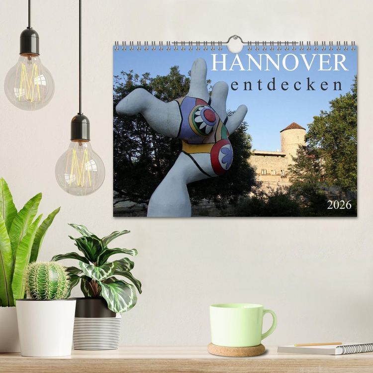 Produktbild: HANNOVER entdecken (Wandkalender 2026 DIN A4 quer), CALVENDO Monatskalender