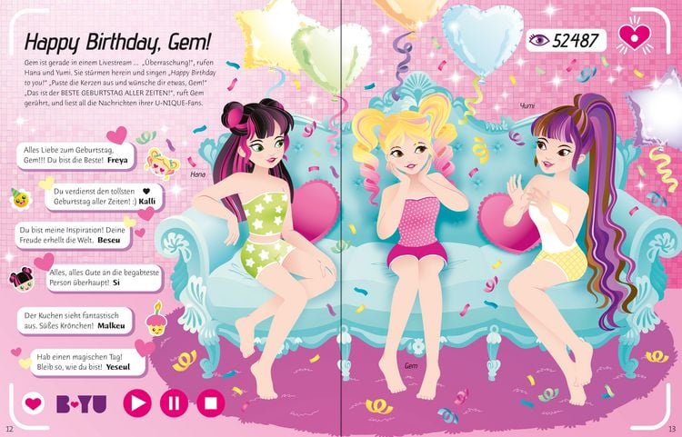 Produktbild: Mein Anziehpuppen-Stickerbuch: K-Pop-Party