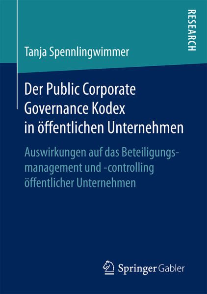 Produktbild: Der Public Corporate Governance Kodex in &ouml;ffentlichen Unternehmen