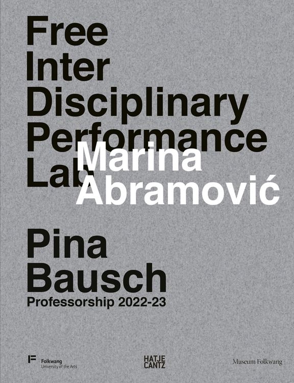 Produktbild: Marina Abramovic. Free Interdisciplinary Performance Lab