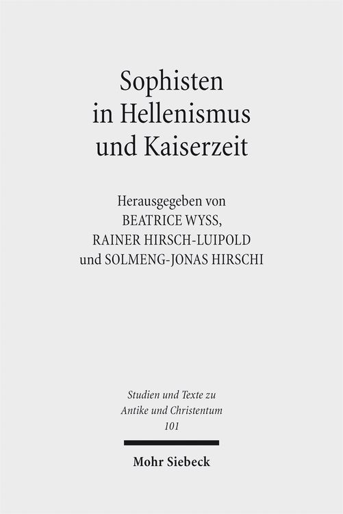 Produktbild: Sophisten in Hellenismus und Kaiserzeit