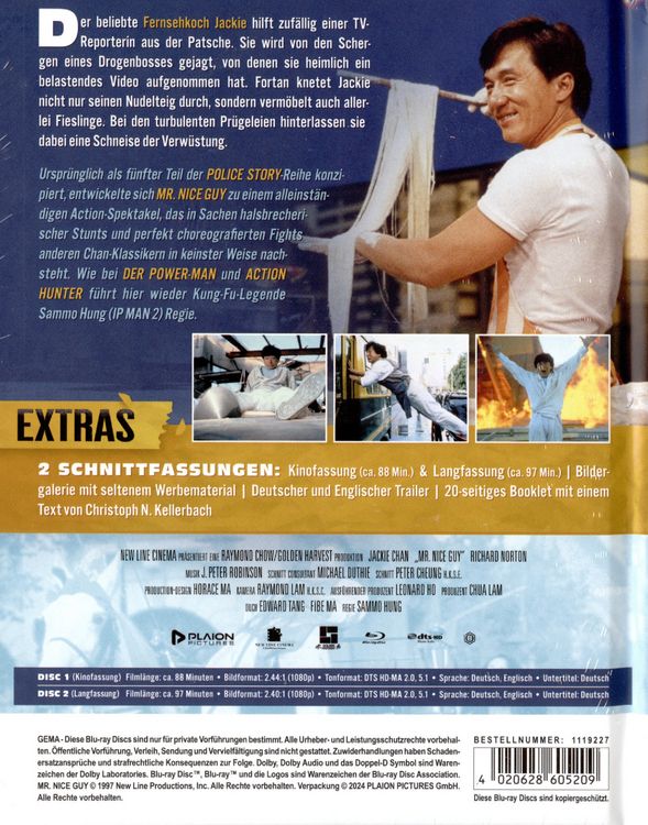 Produktbild: Mr. Nice Guy - Mediabook (2 Blu-rays)