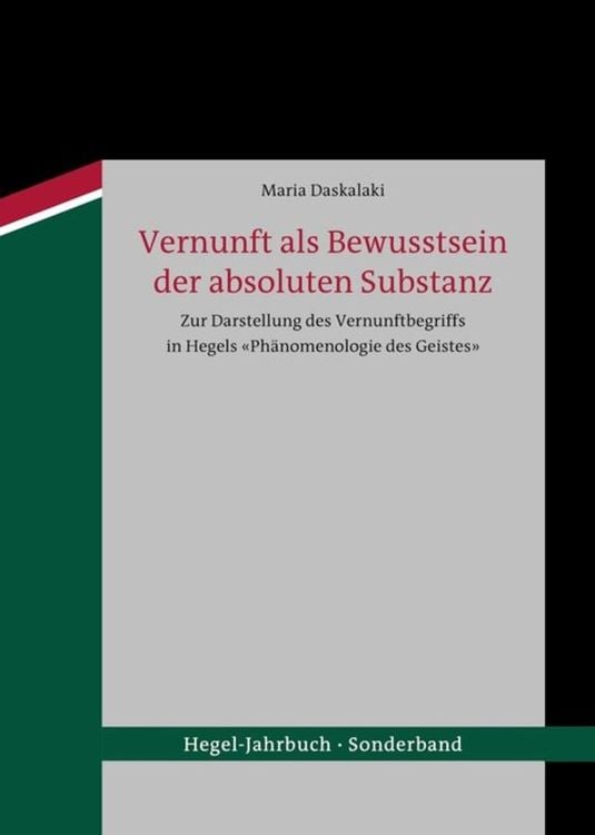 Produktbild: Vernunft als Bewusstsein der absoluten Substanz