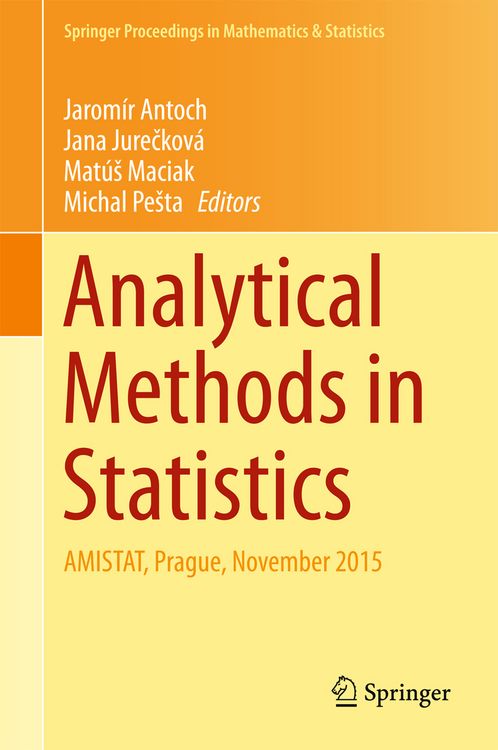Produktbild: Analytical Methods in Statistics