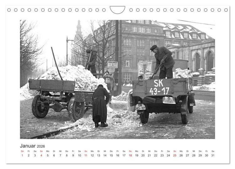 Produktbild: Leipzig : Fotografien von Karl Heinz Mai (1920-1964) (Wandkalender 2026 DIN A4 quer), CALVENDO Monatskalender