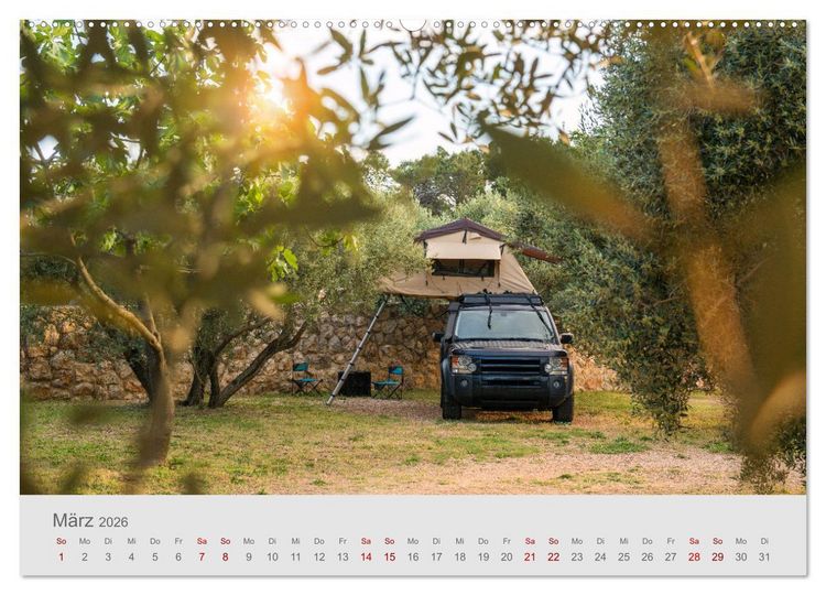 Produktbild: Abenteuer Camping in Kroatien (Wandkalender 2026 DIN A2 quer), CALVENDO Monatskalender