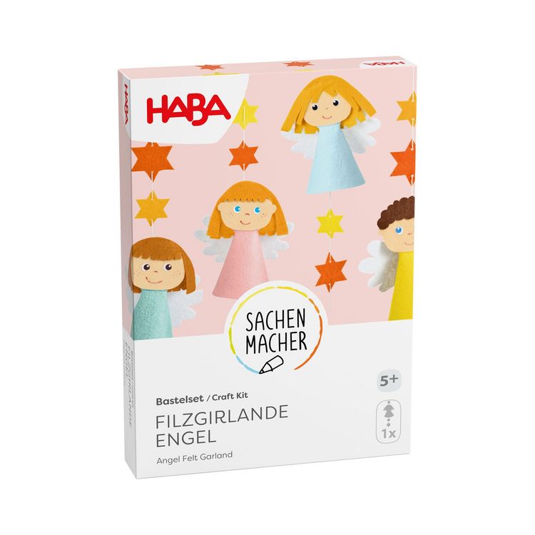 Produktbild: Bastelset - Filzgirlande Engel