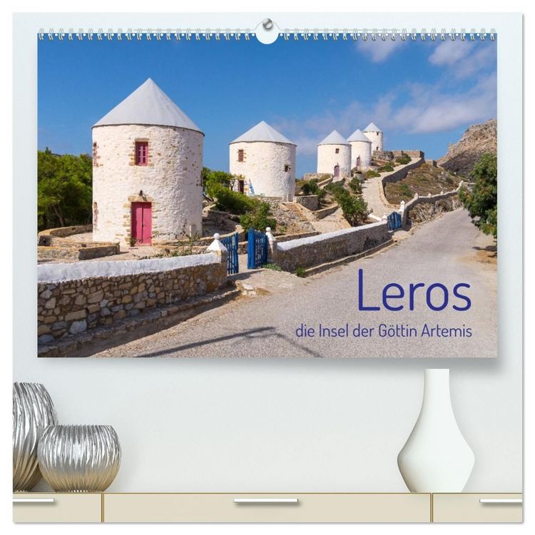 Produktbild: Leros - die Insel der G&ouml;ttin Artemis (hochwertiger Premium Wandkalender 2027 DIN A2 quer), Kunstdruck in Hochglanz