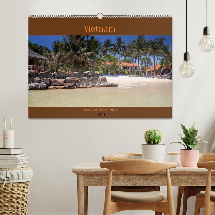 Produktbild: Traumstr&auml;nde in Vietnam (Wandkalender 2026 DIN A2 quer), CALVENDO Monatskalender