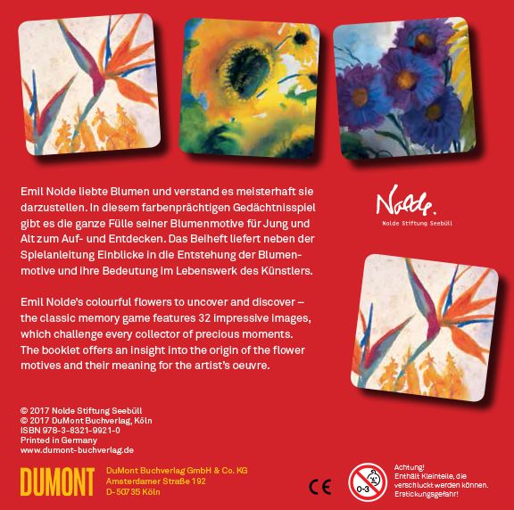 Produktbild: Emil Nolde. Blumen/Flowers (dt./engl.)