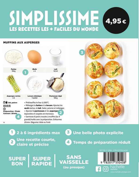 Produktbild: Ap&eacute;ros : les recettes les + faciles du monde