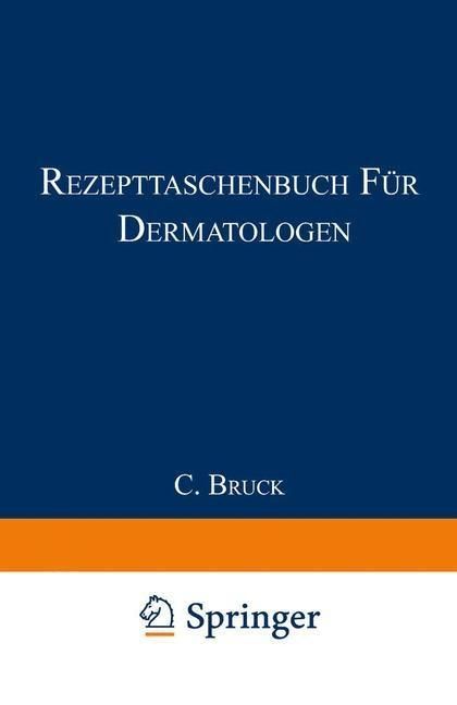 Produktbild: Rezepttaschenbuch f&uuml;r Dermatologen