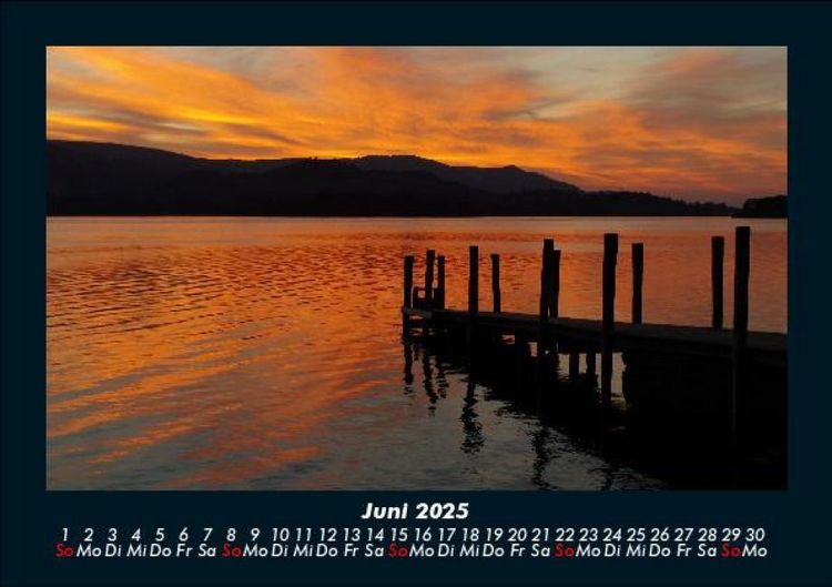 Produktbild: Tage am See 2025 Fotokalender DIN A5