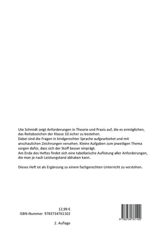 Produktbild: Reitabzeichen 10