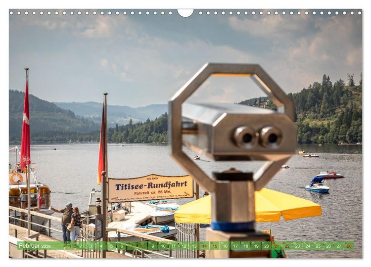 Produktbild: Der Titisee im Schwarzwald (Wandkalender 2026 DIN A3 quer), CALVENDO Monatskalender