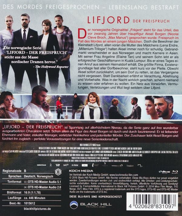 Produktbild: Lifjord - Der Freispruch - Die komplette erste Staffel [2 BRs]