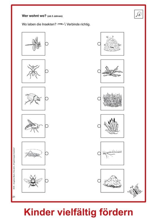 Produktbild: Kita aktiv Projektmappe Insekten
