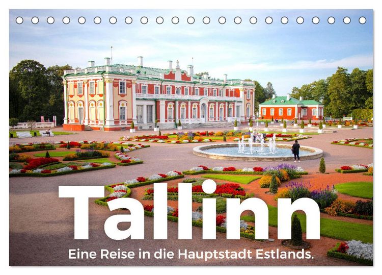 Produktbild: Tallinn - Eine Reise in die Hauptstadt Estlands. (Tischkalender 2026 DIN A5 quer), CALVENDO Monatskalender