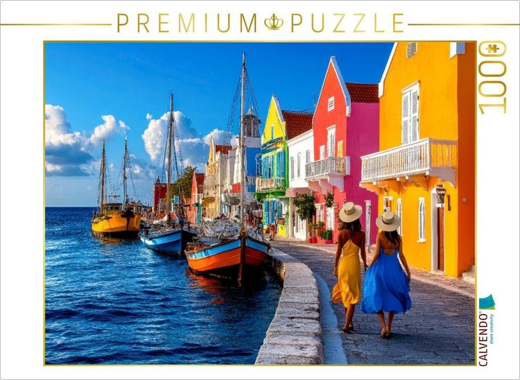 Produktbild: CALVENDO Puzzle Curacao | 1000 Teile Lege-Gr&ouml;&szlig;e 64x48cm Foto-Puzzle f&uuml;r gl&uuml;ckliche Stunden