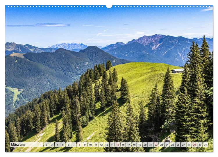Produktbild: Magischer Tegernsee (hochwertiger Premium Wandkalender 2026 DIN A2 quer), Kunstdruck in Hochglanz