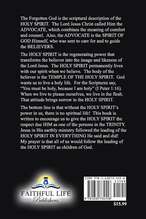Produktbild: The Forgotten God