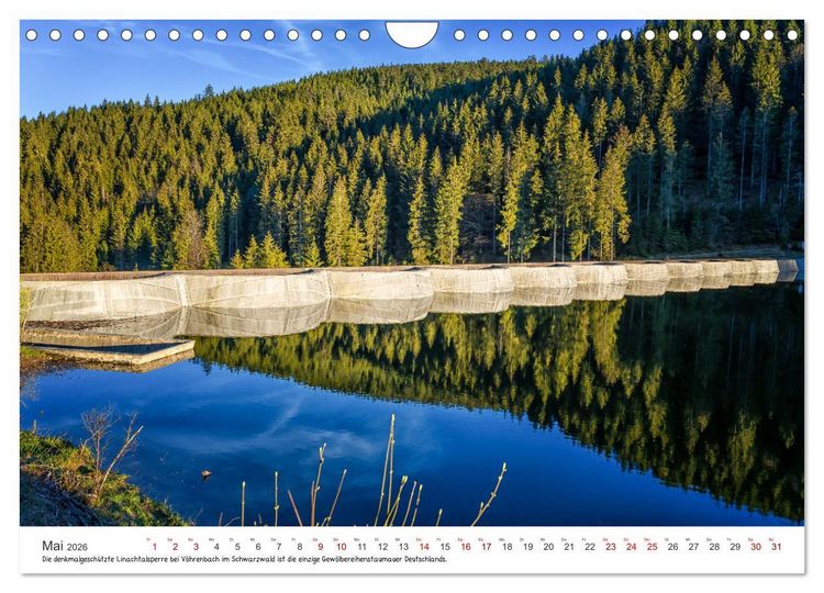 Produktbild: Sehenswertes Baden-W&uuml;rttemberg (Wandkalender 2026 DIN A4 quer), CALVENDO Monatskalender