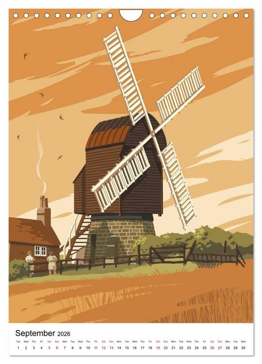 Produktbild: Ilkeston, Past and Present (Wall Calendar 2026 DIN A4 portrait), CALVENDO 12 Month Wall Calendar