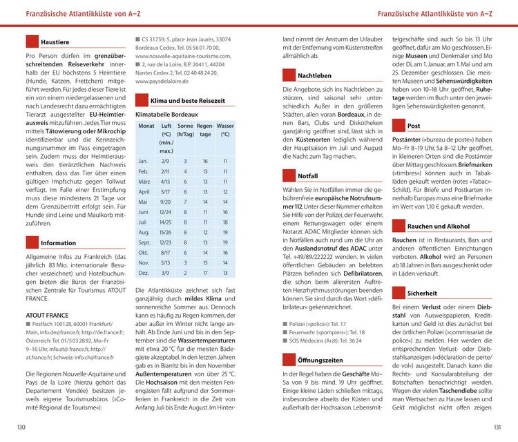 Produktbild: Franz&ouml;sische Atlantikk&uuml;ste