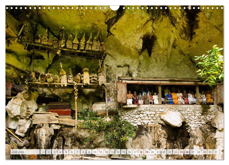 Produktbild: Sulawesi 2026 (Wandkalender 2026 DIN A3 quer), CALVENDO Monatskalender