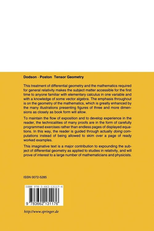 Produktbild: Tensor Geometry