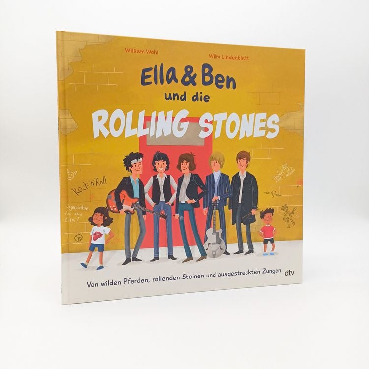 Produktbild: Ella & Ben und die Rolling Stones &ndash; Von wilden Pferden, rollenden Steinen und ausgestreckten Zungen