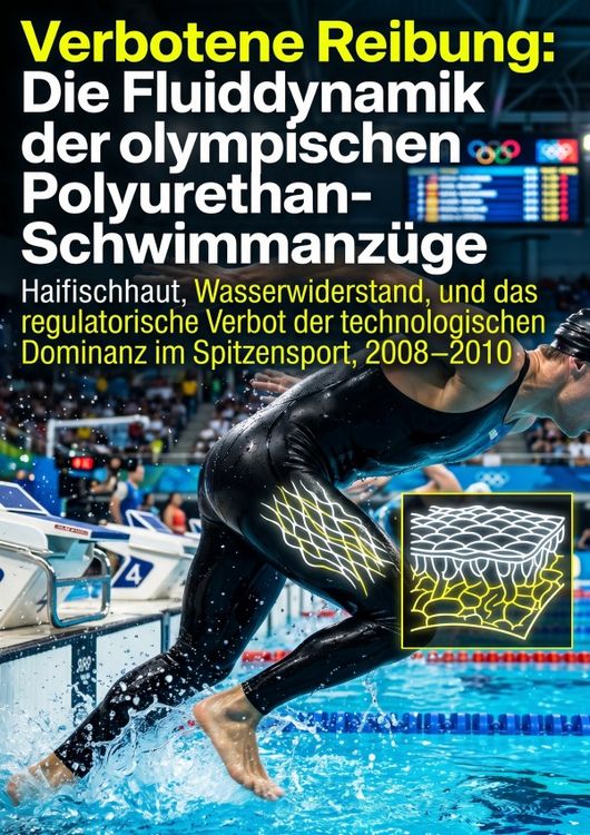 Produktbild: Verbotene Reibung: Die Fluiddynamik der olympischen Polyurethan-Schwimmanz&uuml;ge