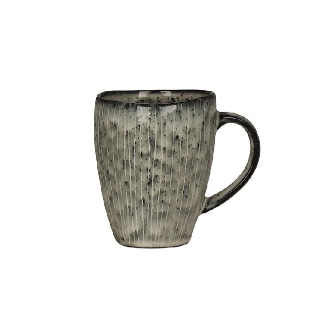 Produktbild: Broste copenhagen Tasse mit Henkel Nordic Sea, Keramik Graublau